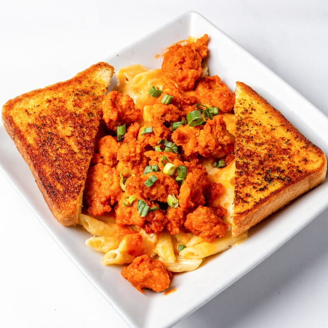Buffalo Chicken Mac & Cheese.
